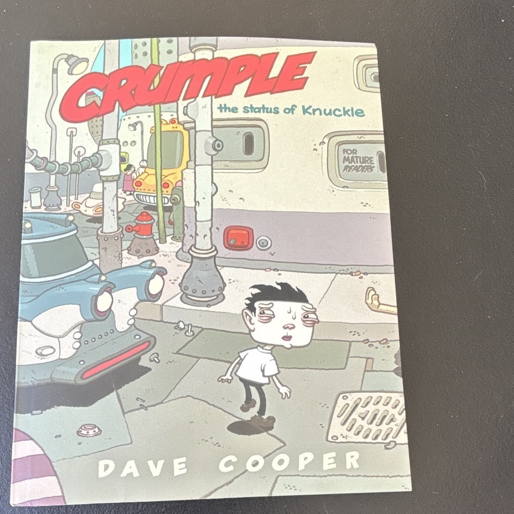 Fantagraphics Crumple: The Status of Knuckle GN Dave Cooper Softcover Knuckle